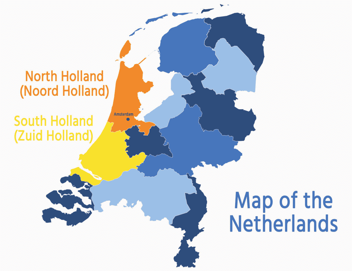 difference between holland netherlands map netherlands holland
