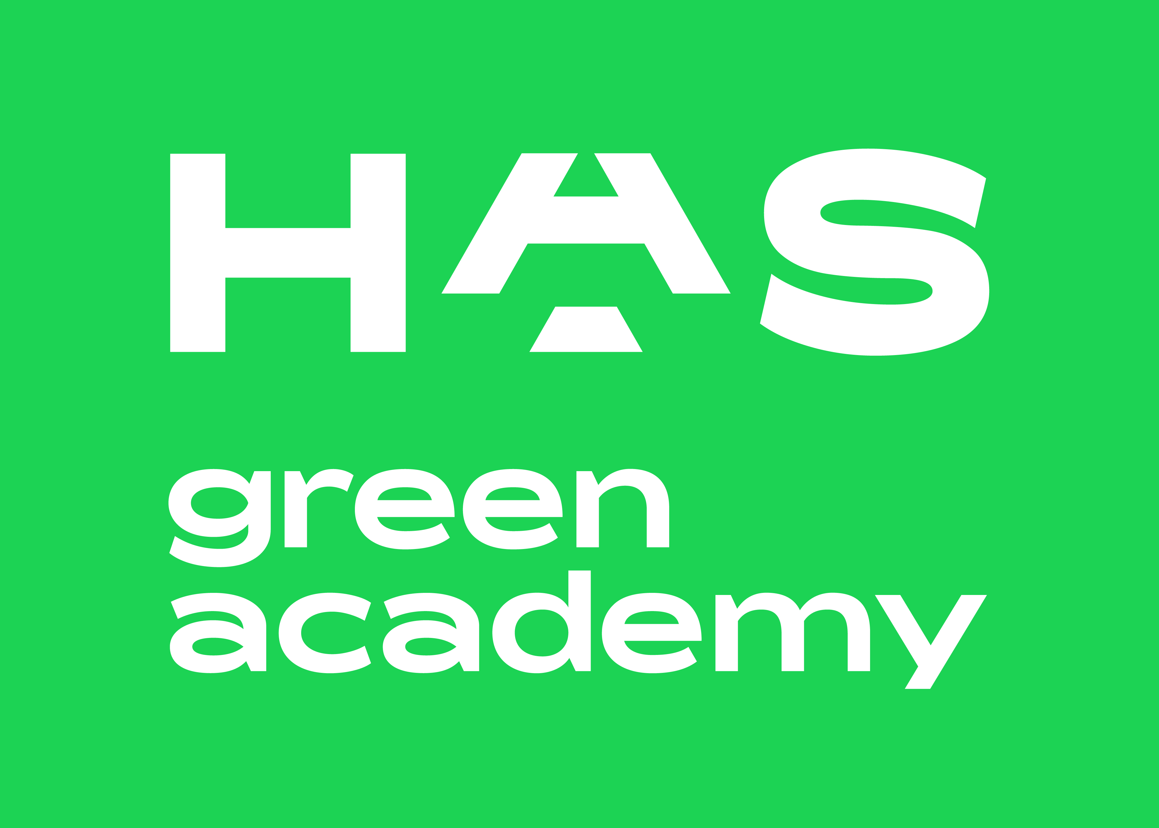 HAS Green Academy (University of Applied Sciences) logo